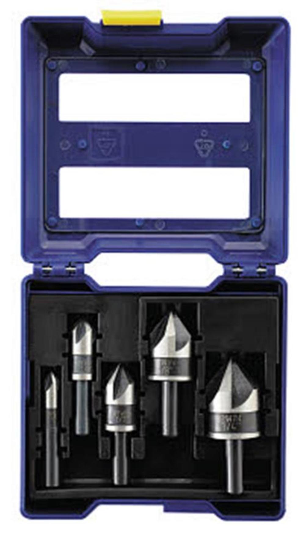 Irwin 82 Degree Black Oxide Countersink Drill Bit 5 Pc. - Ascmtools