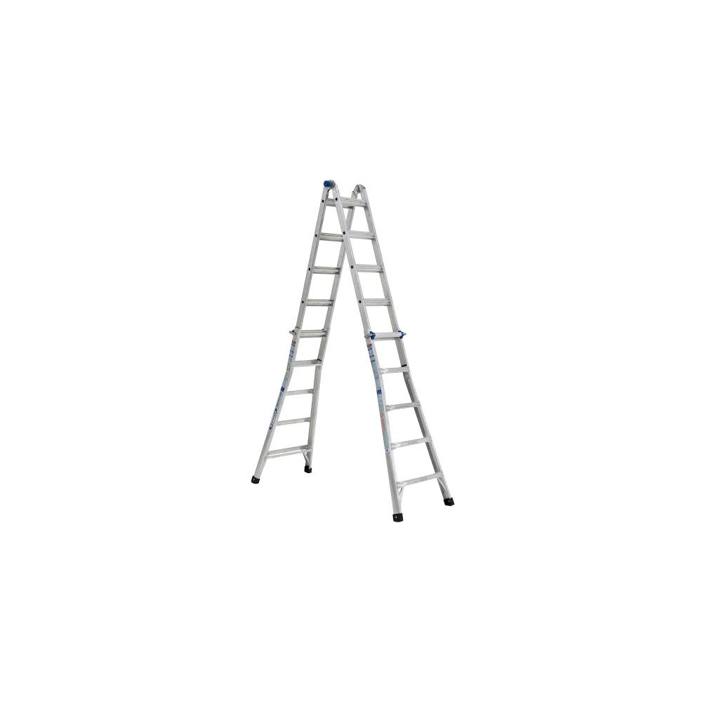 Werner 22 Ft. Reach Height Type IA Aluminum Multi-Position Ladder - Ascmtools