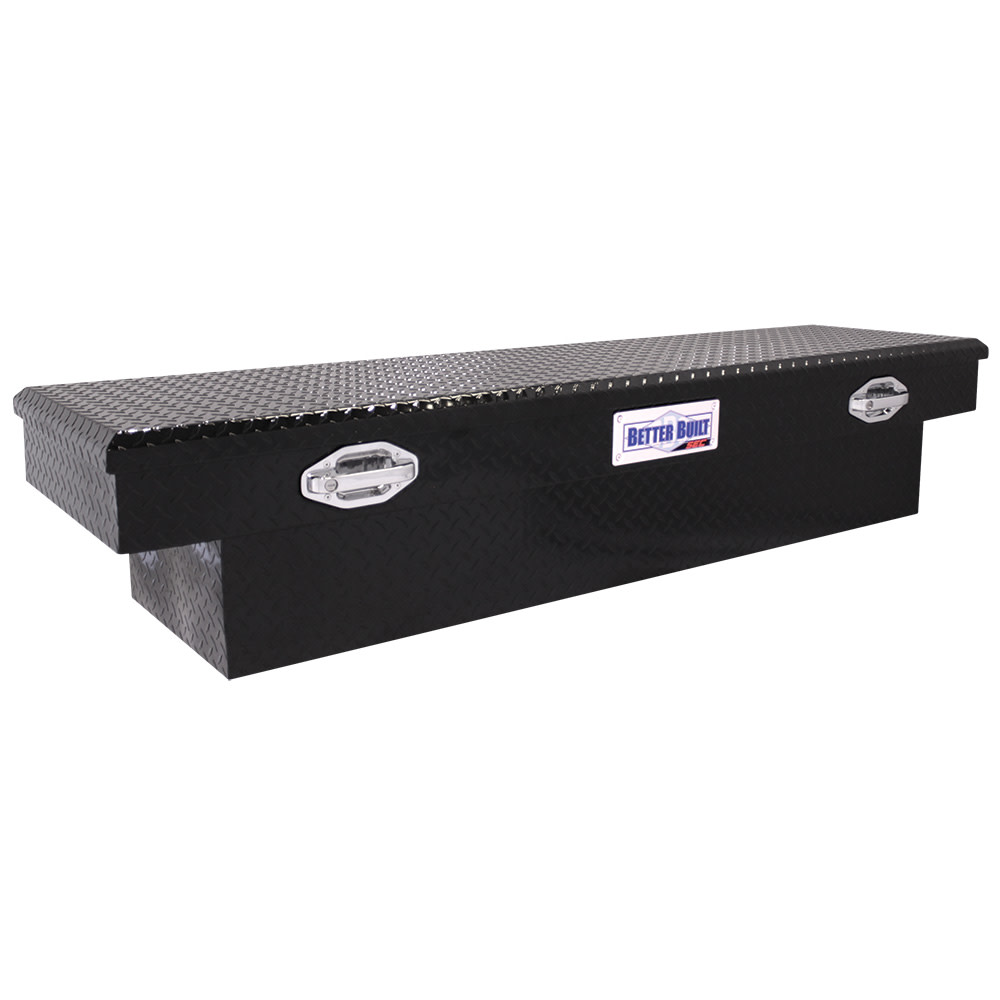 Better Built 61.5″ SEC Saddle Truck Tool Box GLOSS BLACK - Ascmtools