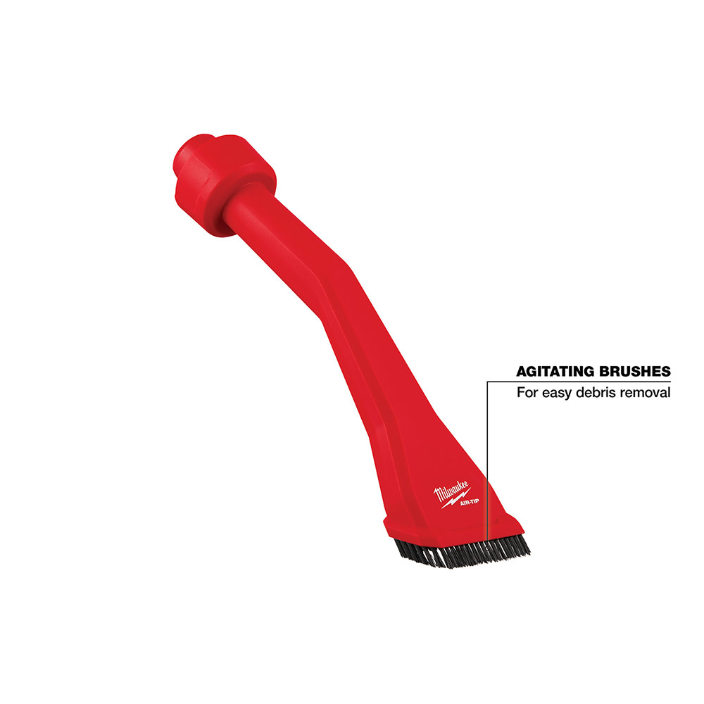 Milwaukee AIR-TIP Claw Utility Nozzle with Brushes - Ascmtools