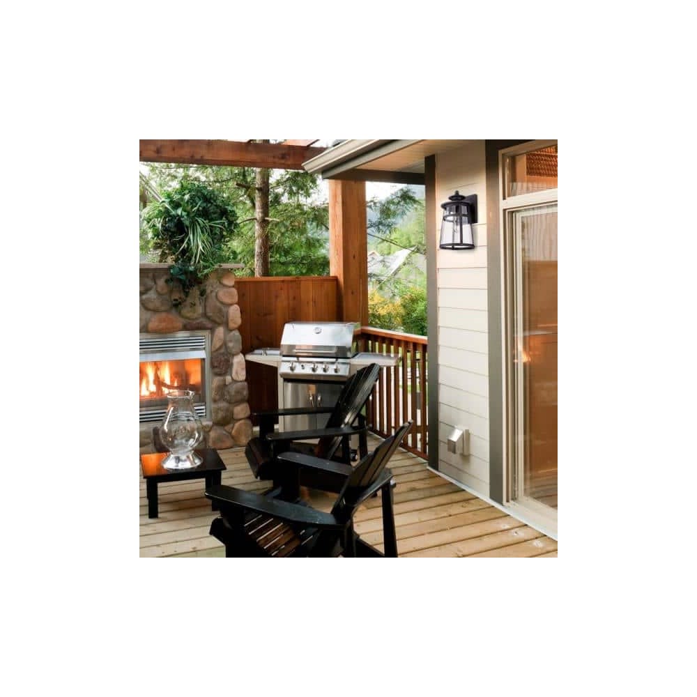 Globe Electric Ezekiel Vintage Wall Sconce Natural Bronze 1 Light - Ascmtools