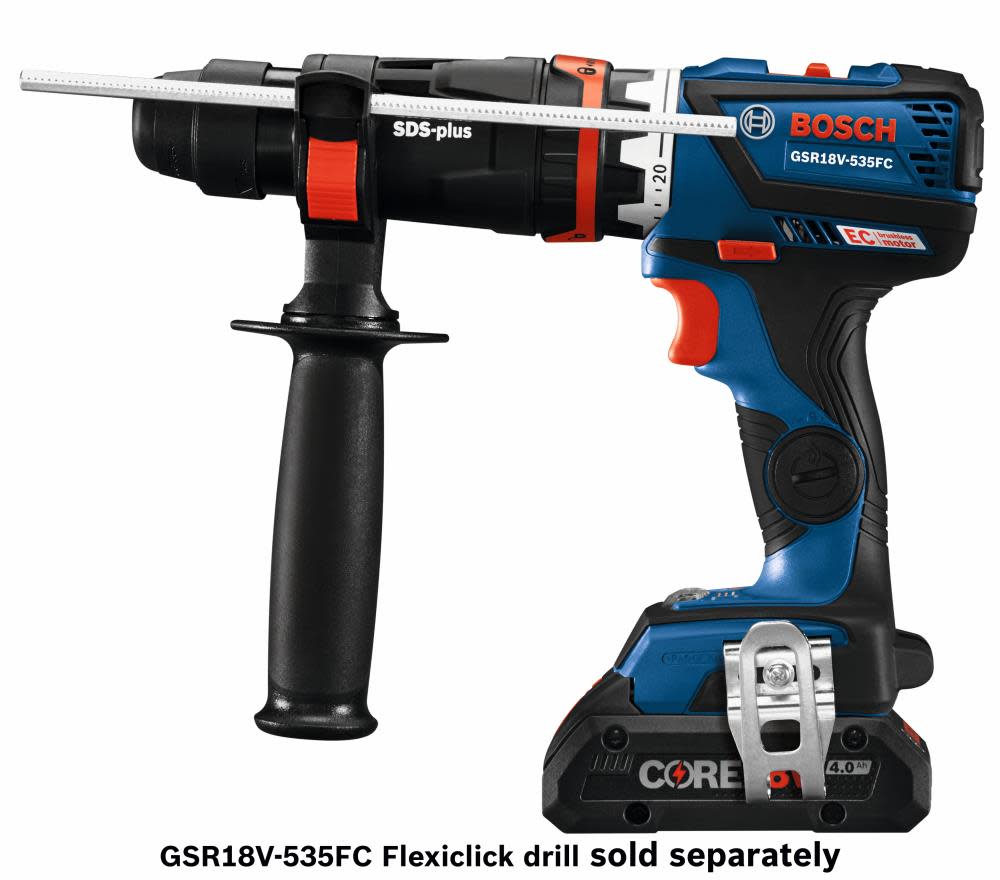 Bosch SDS-plus Rotary Hammer Attachment with Side Handle GFA18-H - Ascmtools