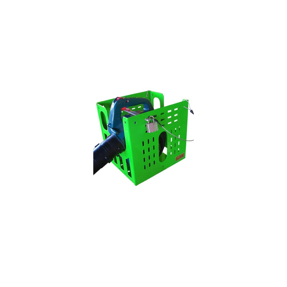 Green Touch Lockable Multi Tool Rack For Open/Enclosed Trailers - Ascmtools