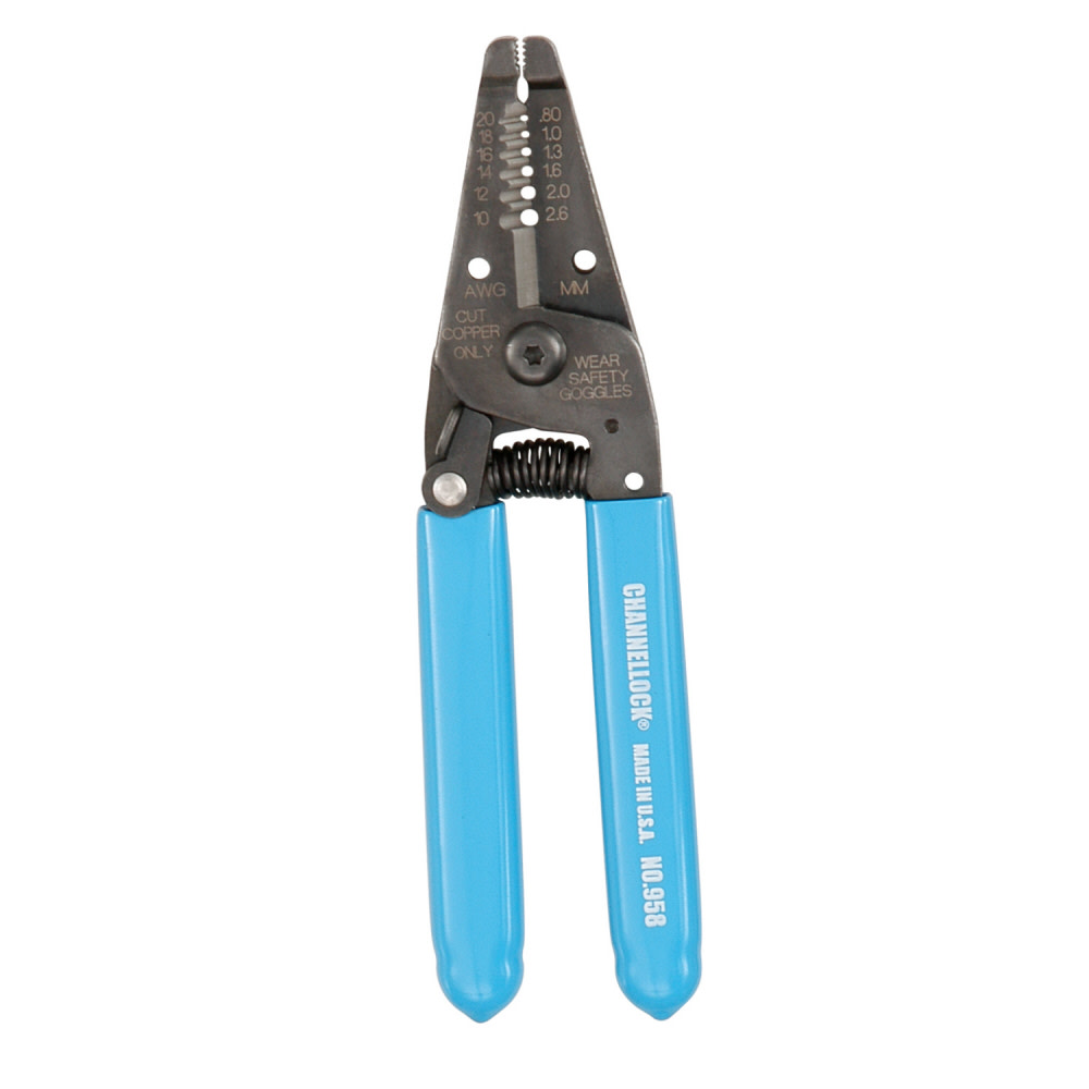 Channellock 6 In. Wire Stripper-Cutter - Ascmtools