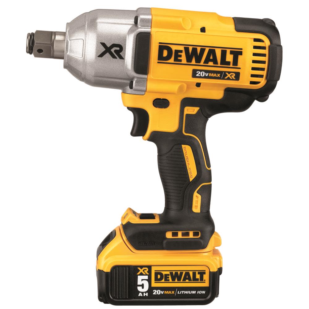 DEWALT 20V MAX Brushless 3/4in Drive Cordless Impact Wrench Kit - Ascmtools