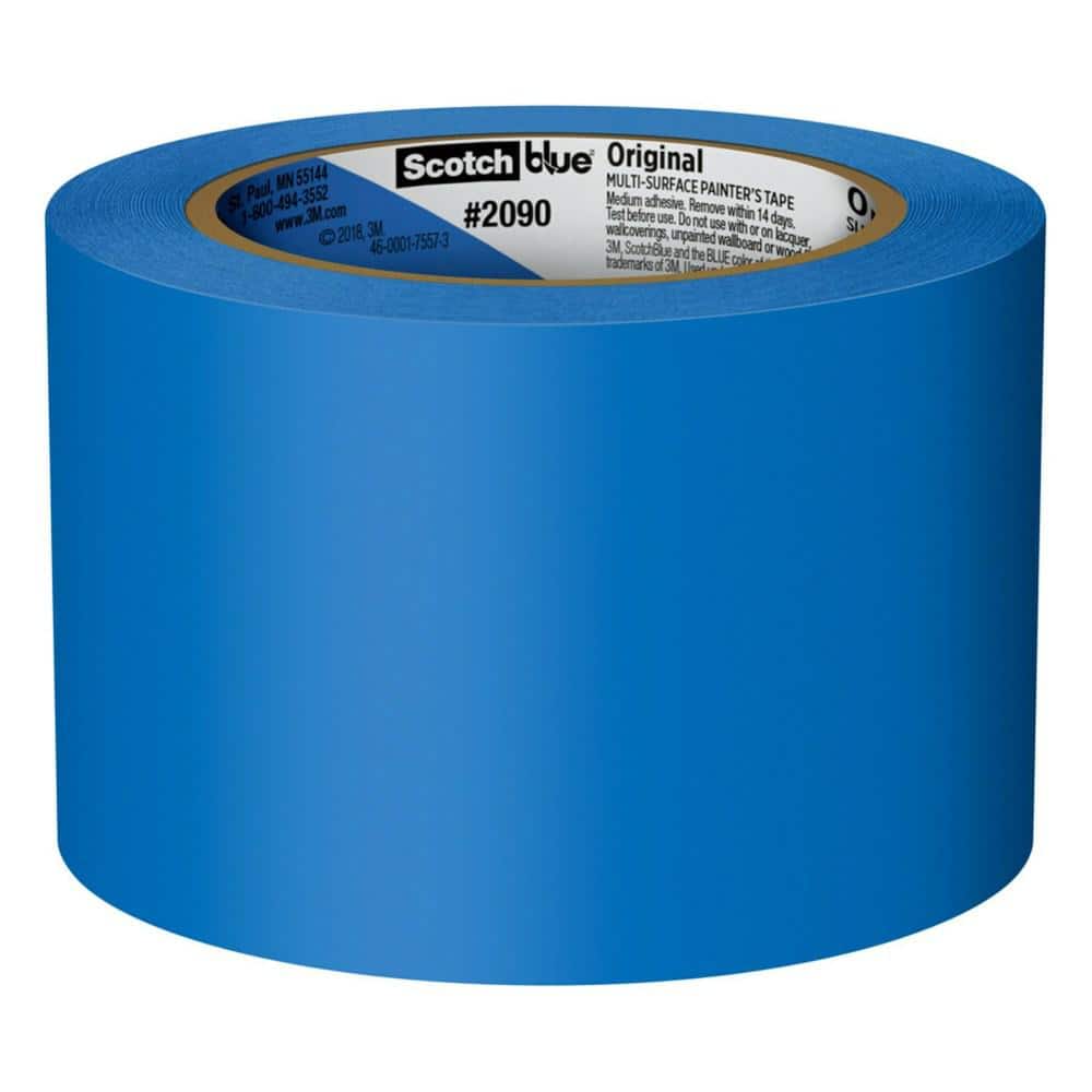 3M ScotchBlue Original Painters Tape 2.83″ x 60yd Blue - Ascmtools