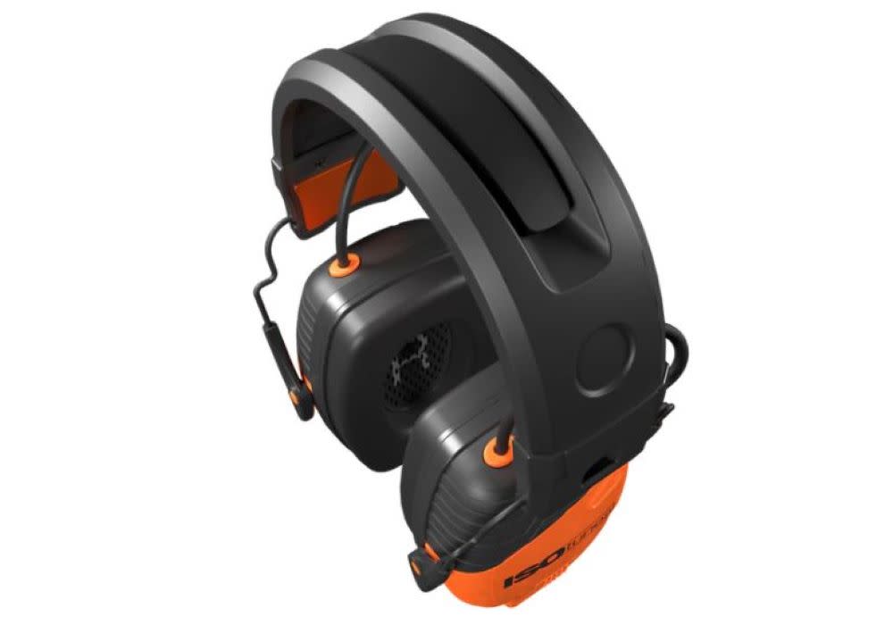 ISOtunes Link 2.0 Earmuffs Bluetooth Safety Orange - Ascmtools