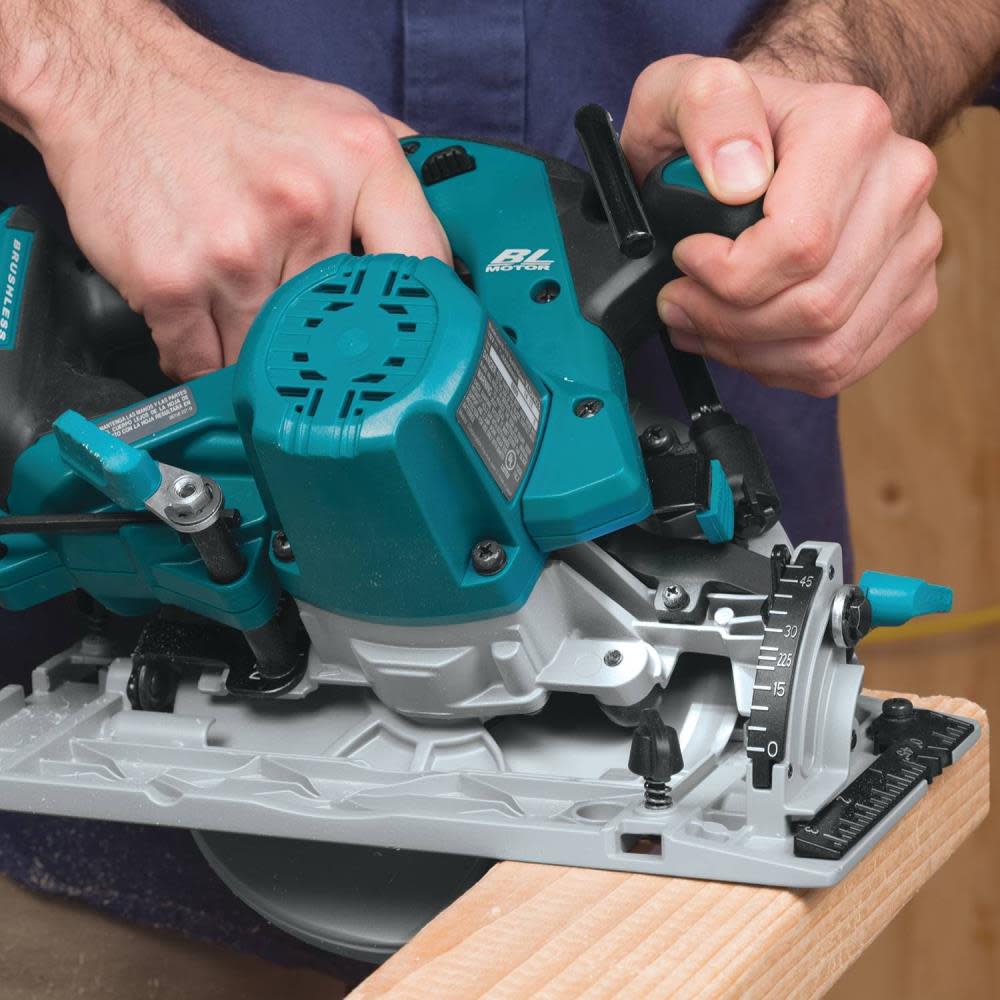 Makita 18V LXT Lithium-Ion Brushless Cordless 6-1/2 in. Circular Saw (Tool only) - Ascmtools