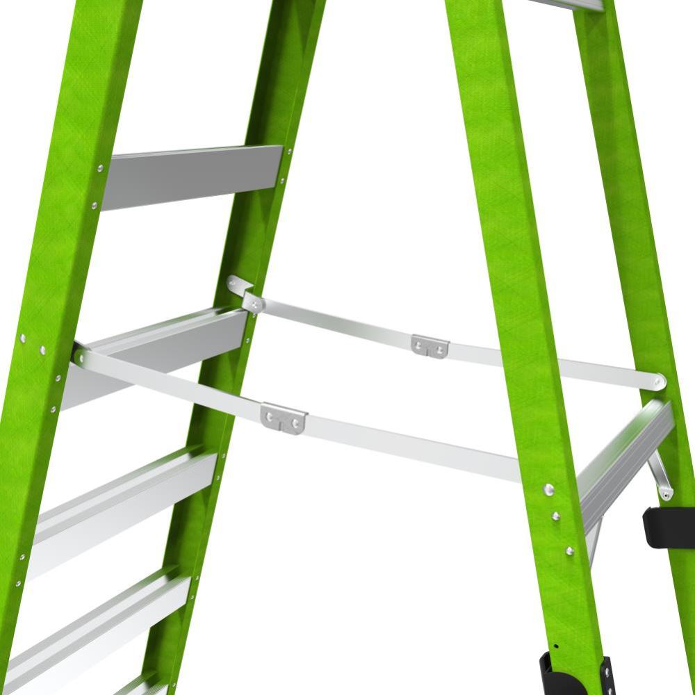 Little Giant Safety Sentinel M12 Step Ladder Type IAA Fiberglass - Ascmtools