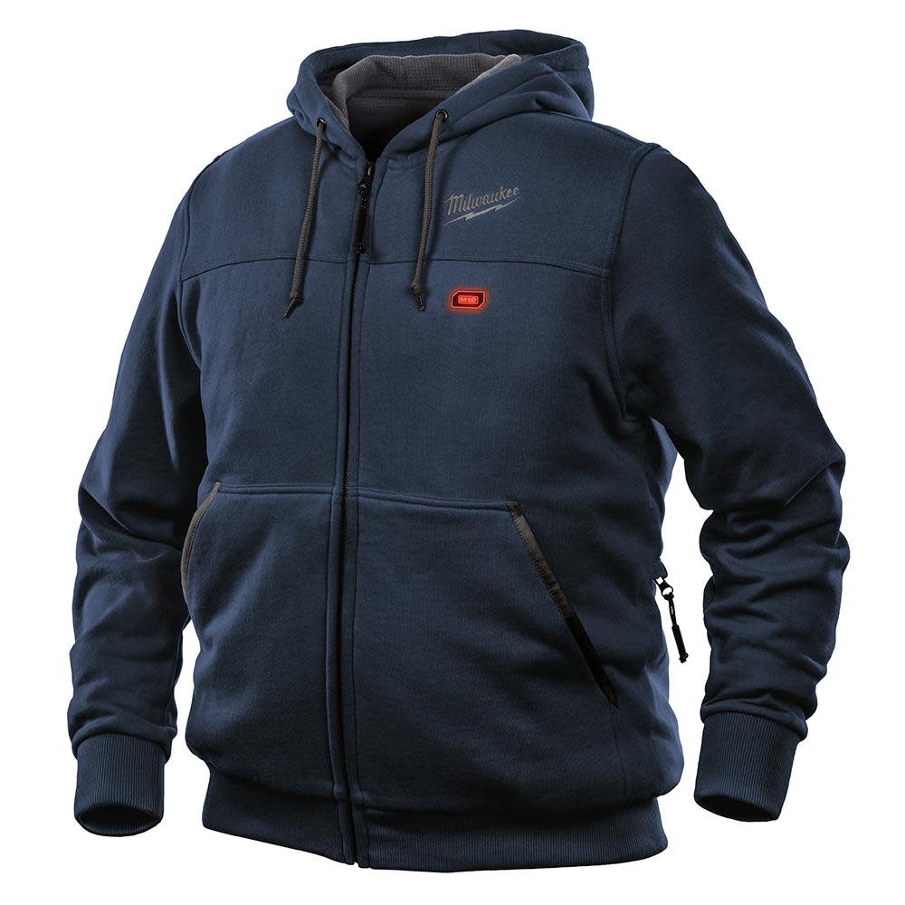 Milwaukee M12 Heated Hoodie S (Navy Blue) - Ascmtools