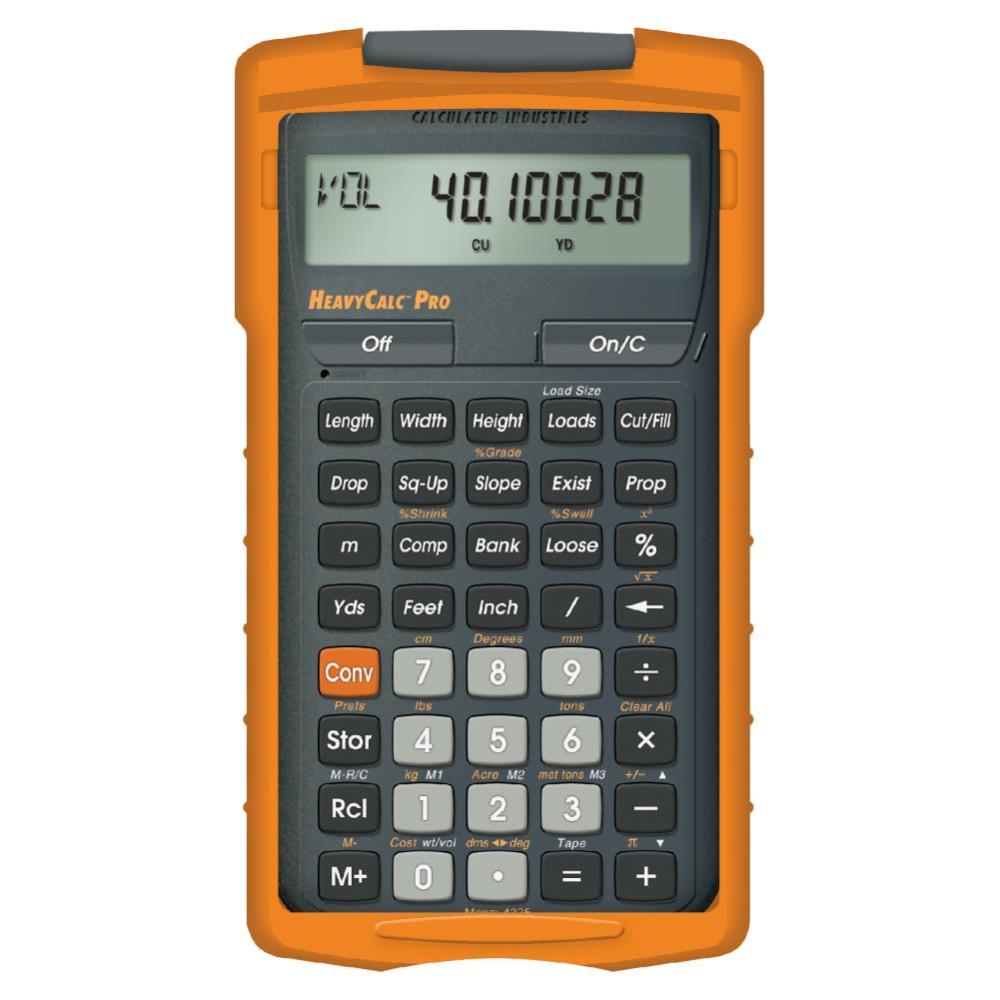 Calculated Industries Heavy Construction Math Calculator - Ascmtools