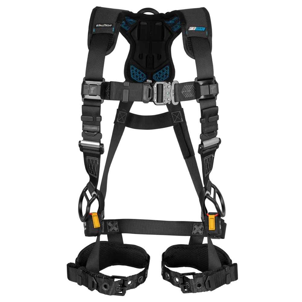 Falltech 3D Womens Full Body Harness with QC Chest Buckle Large - Ascmtools