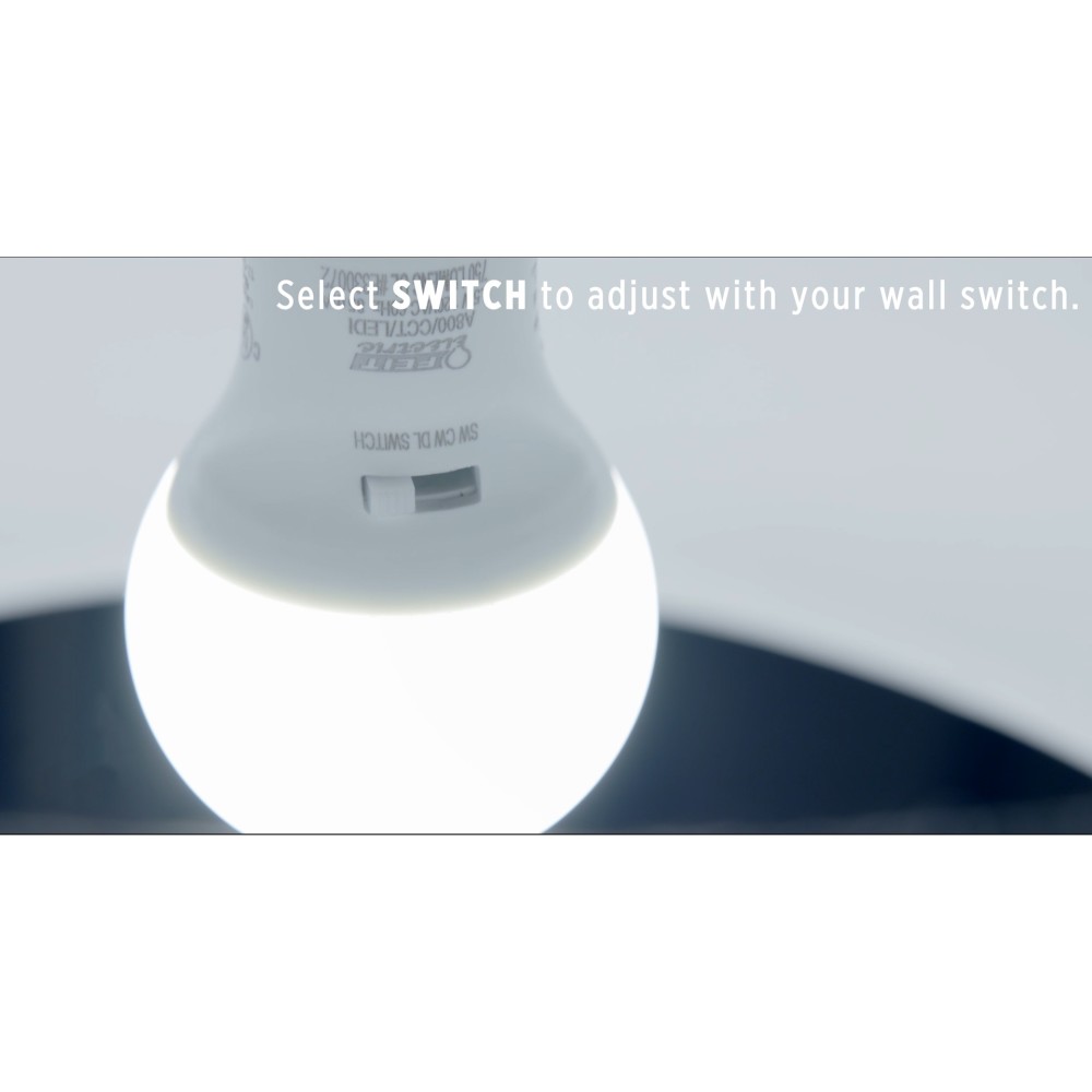 Feit Electric 60W IntelliBulb ColorChoice A19 Dimmable LED Bulb - Ascmtools