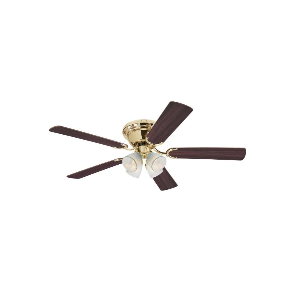 Westinghouse 52″ Contempra IV Brass LED Indoor Ceiling Fan - Ascmtools