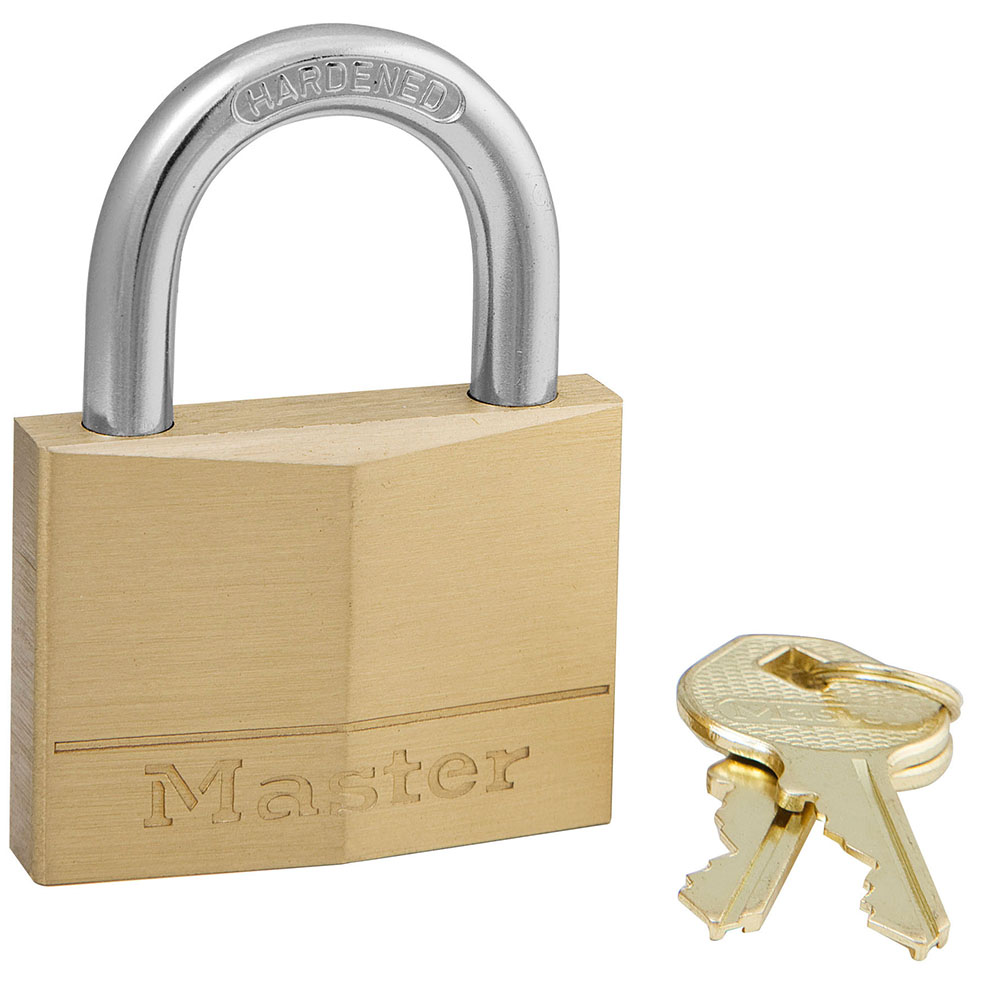 Master Lock Padlock 2″ 5 Pin Cylinder Solid Brass Body 1pk - Ascmtools