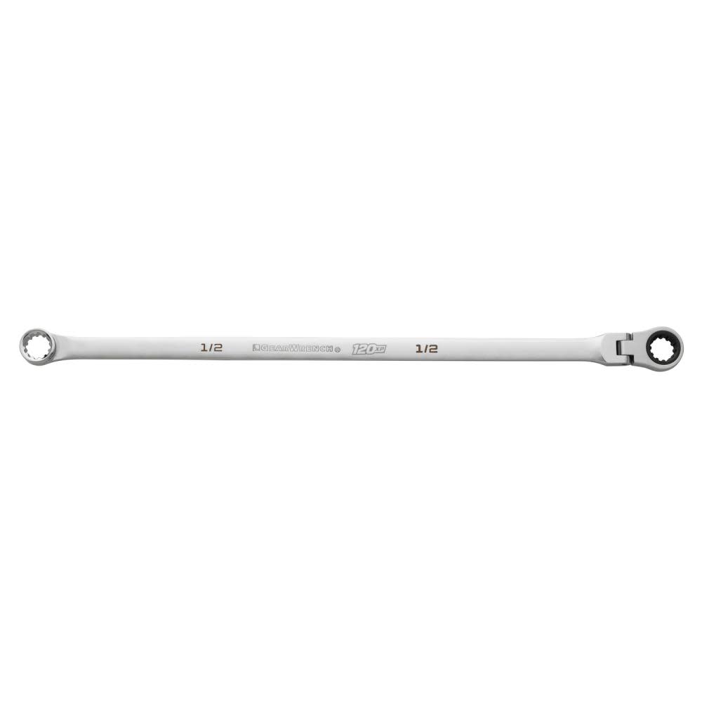GEARWRENCH 120XP Flex GearBox Ratcheting Wrench Universal Spline XL 1/2 In. - Ascmtools