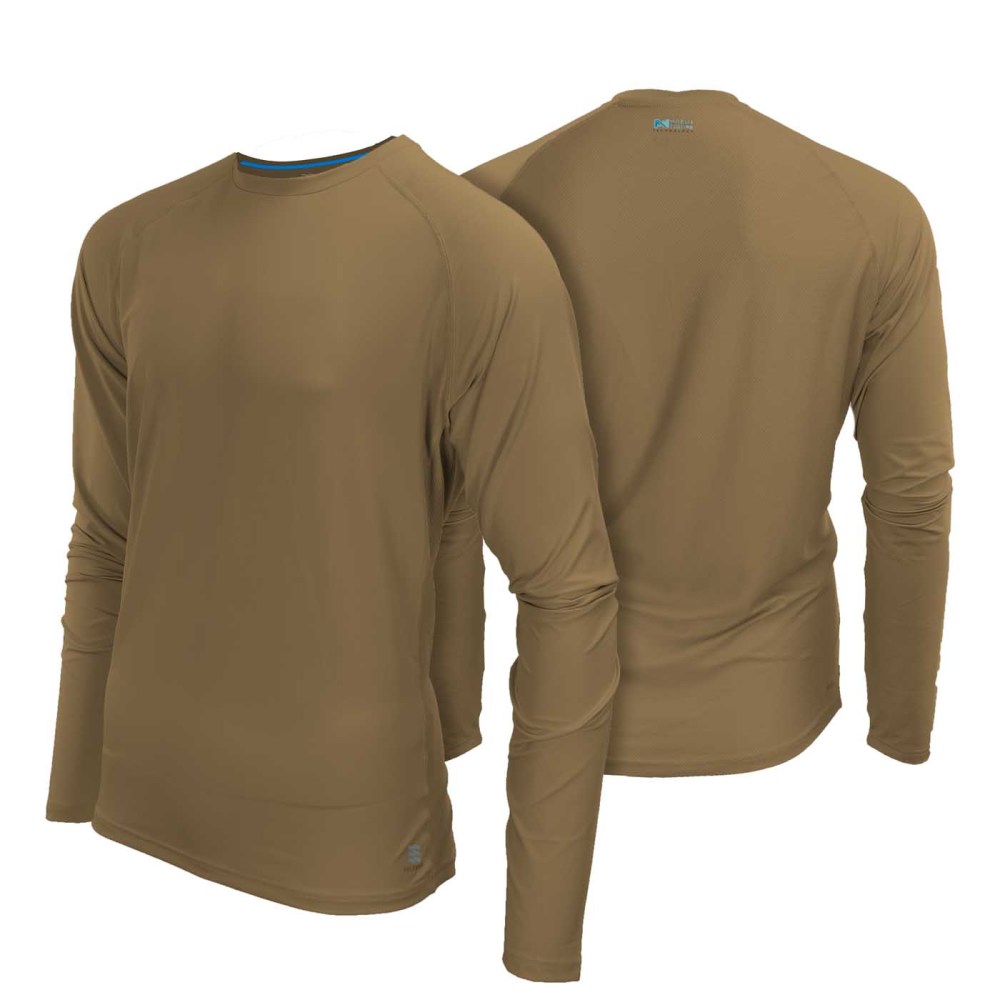 Mobile Cooling LS Shirt Men Coyote MD - Ascmtools