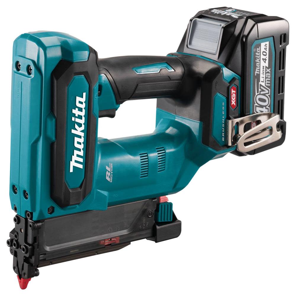Makita 40V max XGT Pin Nailer Kit Brushless Cordless 23 Gauge 2.5Ah - Ascmtools