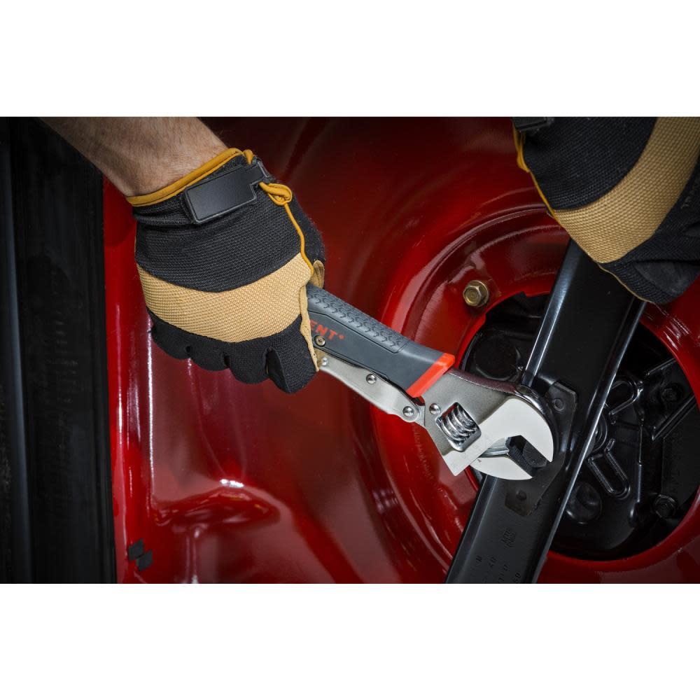 Crescent Adjustable Wrench Locking Adjustable 10 In. - Ascmtools