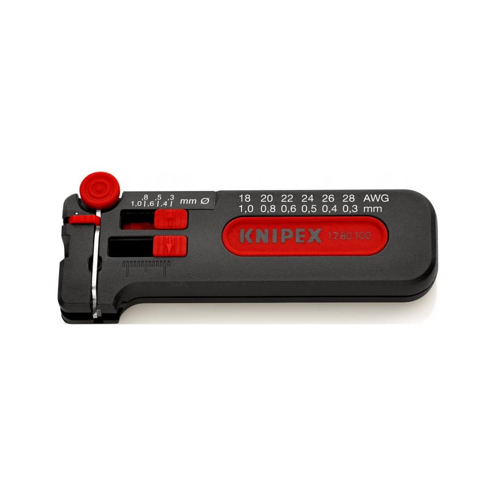 Knipex Precision Mini Wire Stripper 100mm 18-28 AWG - Ascmtools