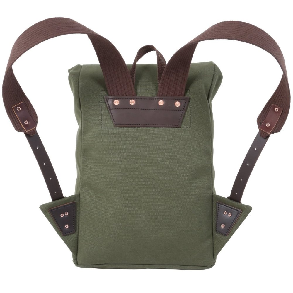 Duluth Pack 13 Liter Capacity Olive Drab Roll Top Scout Pack - Ascmtools
