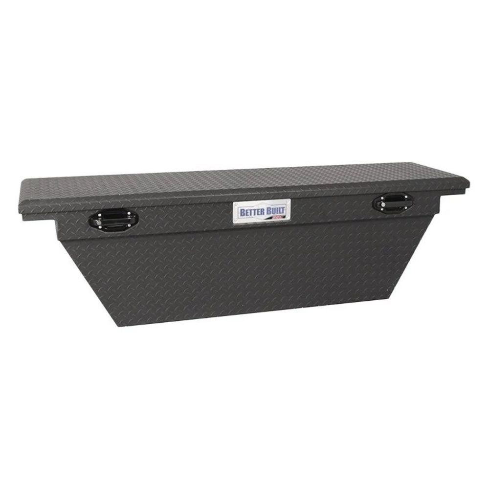 Better Built 63″ Saddle Truck Box Low-Profile Wedge Textured Black - Ascmtools