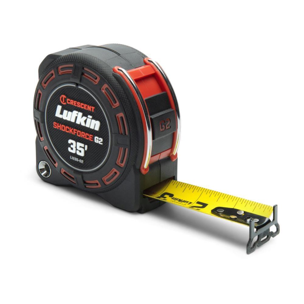 Crescent Lufkin 1 1/4″ x 10m/33′ Shockforce G2 Tape Measure - Ascmtools