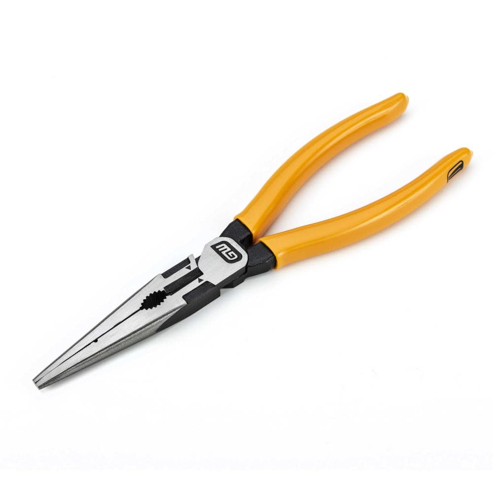 GEARWRENCH Pitbull Long Nose Pliers 8″ Dipped Handle - Ascmtools