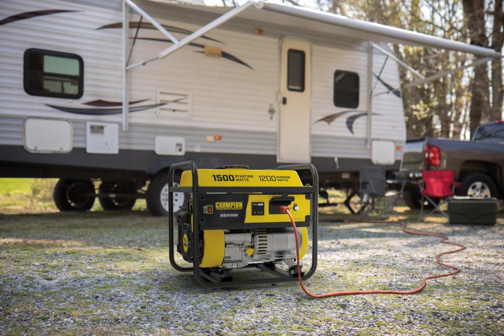 Champion Power Equipment 1200-Watt Multi-Purpose Portable Generator with Cold Start TechnologyEPA Certified and CARB Compliant - Ascmtools