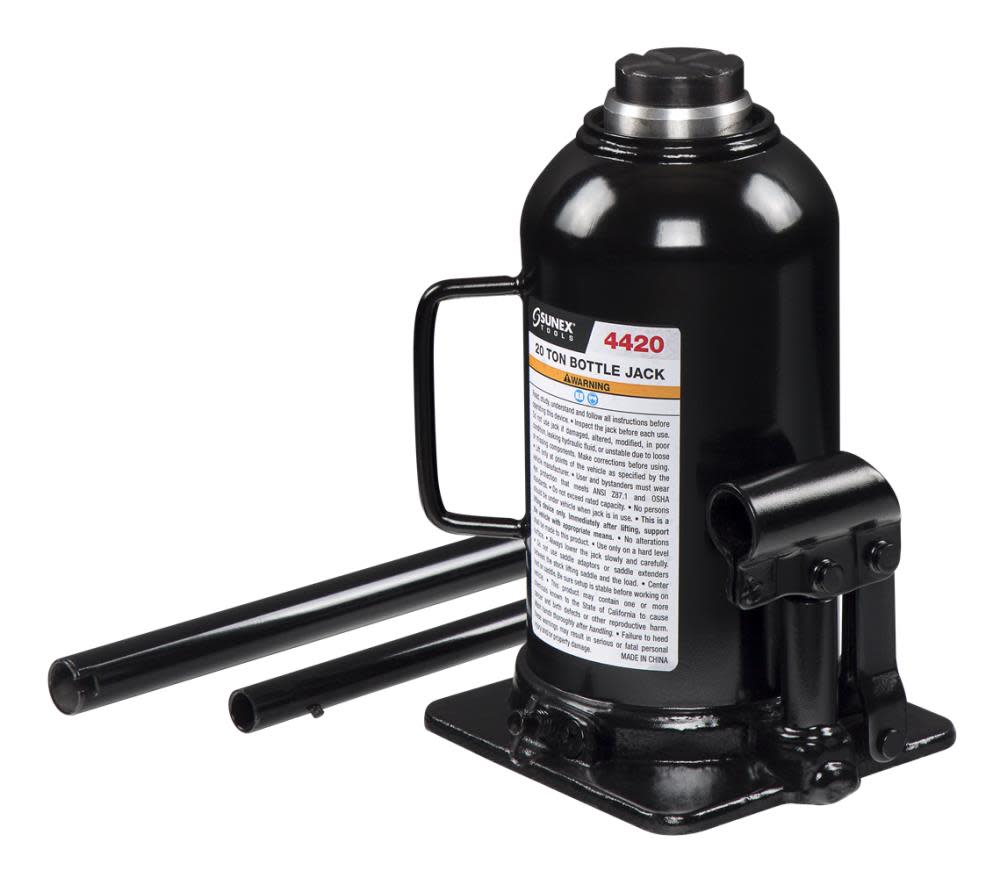 Sunex 20 Ton Bottle Jack - Ascmtools