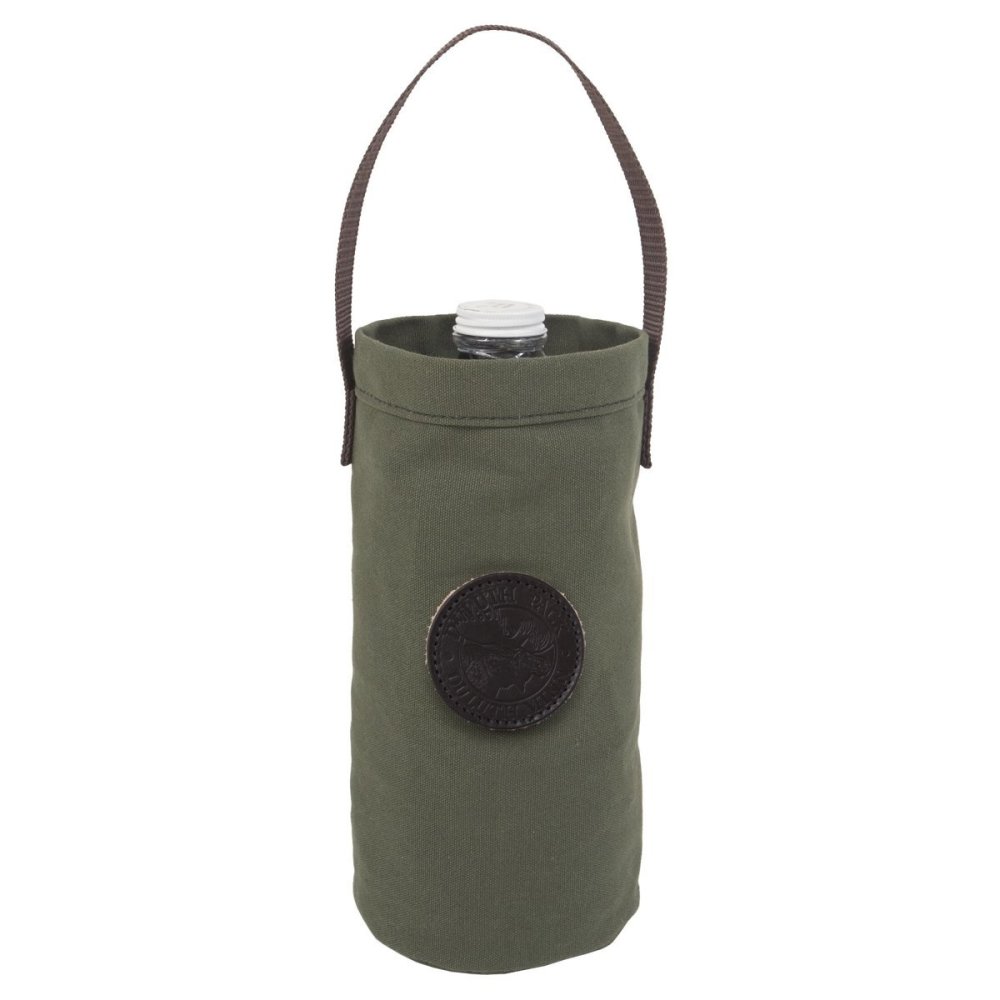 Duluth Pack 10 In. H x 5.5 In. W Olive Drab Canvas Growler Tote - Ascmtools