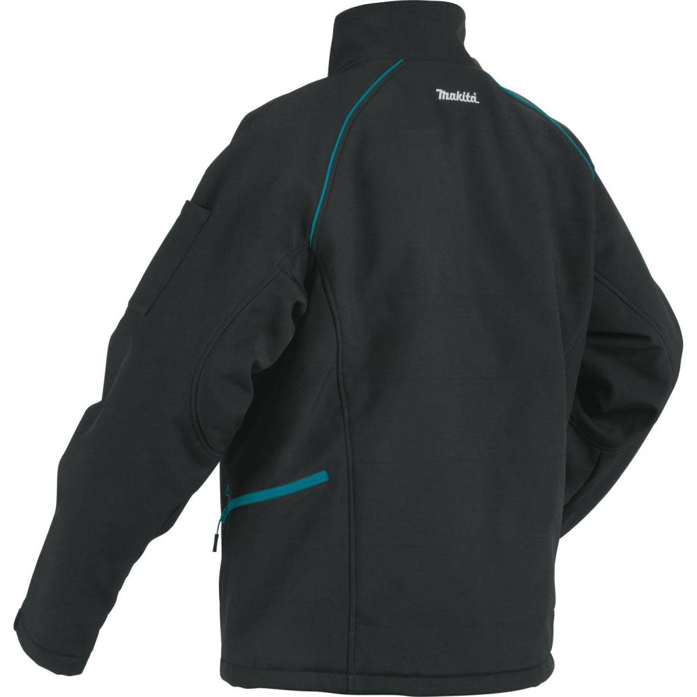 Makita 18V LXT Lithium-Ion Cordless Heated Jacket Jacket Only (Black 3XL) - Ascmtools
