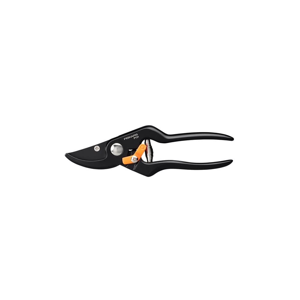 Fiskars Solid Steel Blade P131 Bypass Pruner with Aluminum Handle - Ascmtools