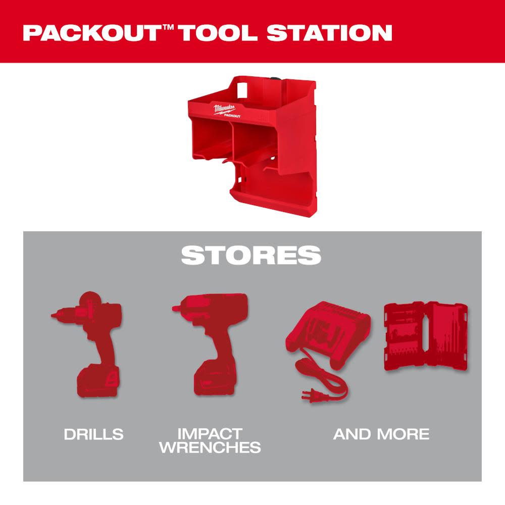 Milwaukee PACKOUT Tool Station - Ascmtools