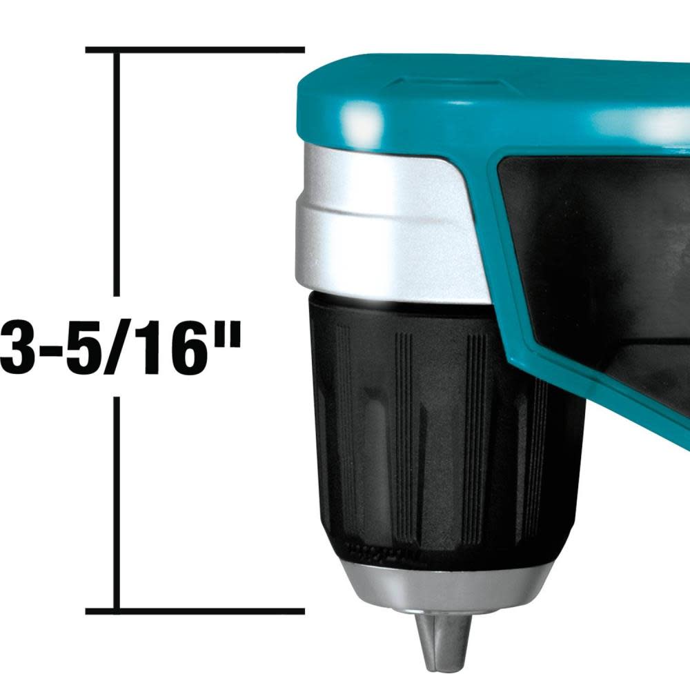 Makita 12V Max CXT Lithium-Ion Cordless 3/8 In. Right Angle Drill Tool Only - Ascmtools