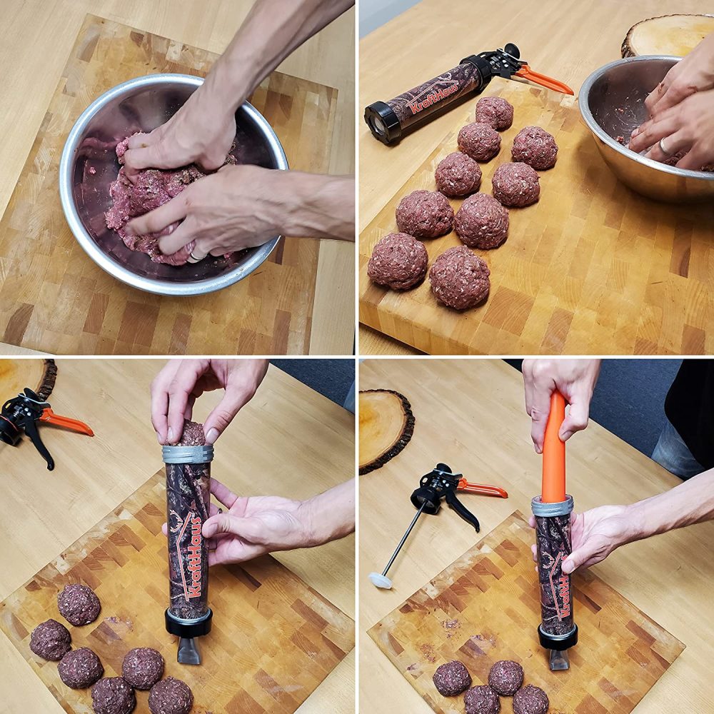 Krafthaus Jerky Maker Kit 1.5 lb Capacity 15″ Barrel - Ascmtools