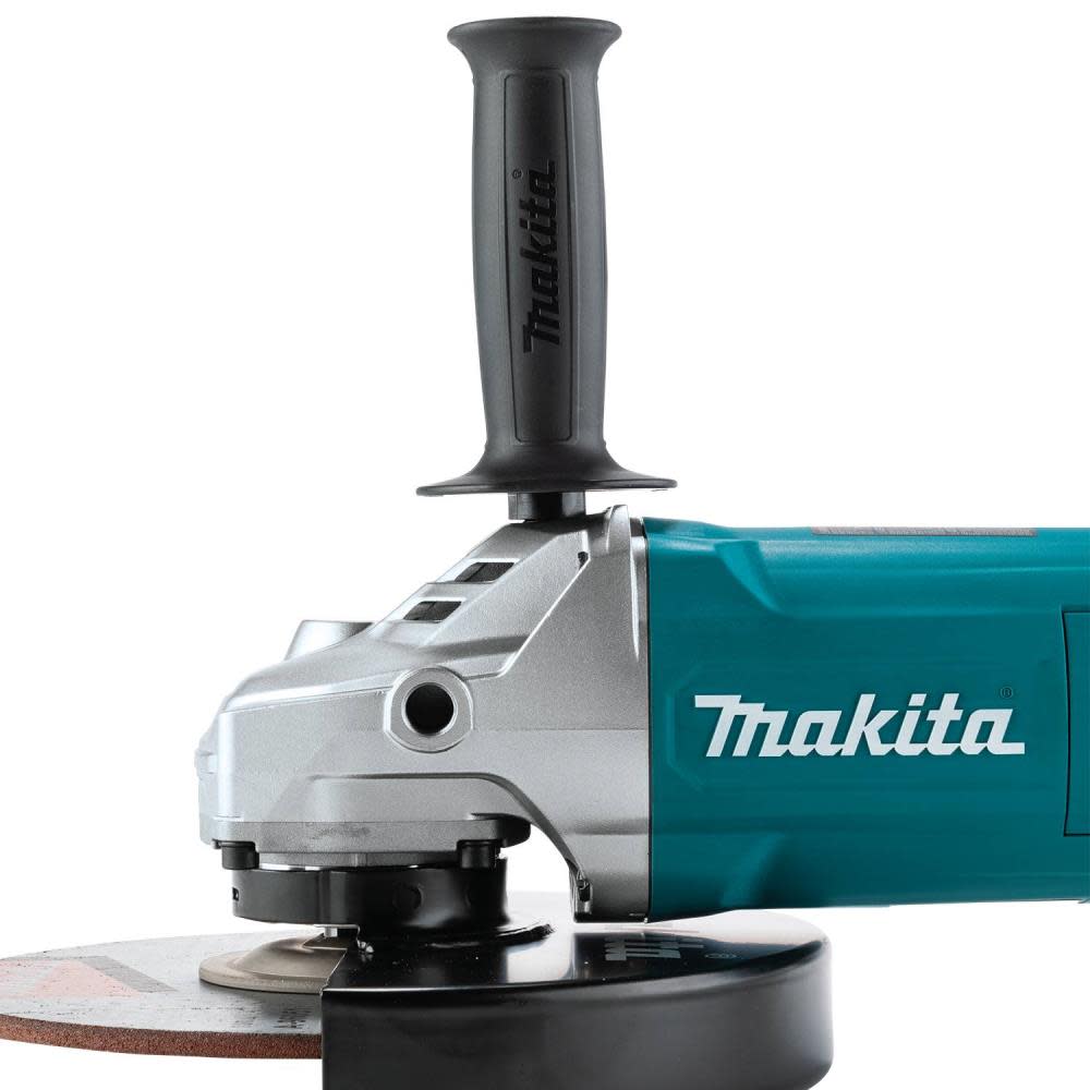 Makita 9″ Angle Grinder with Rotatable Handle and Lock-On Switch - Ascmtools