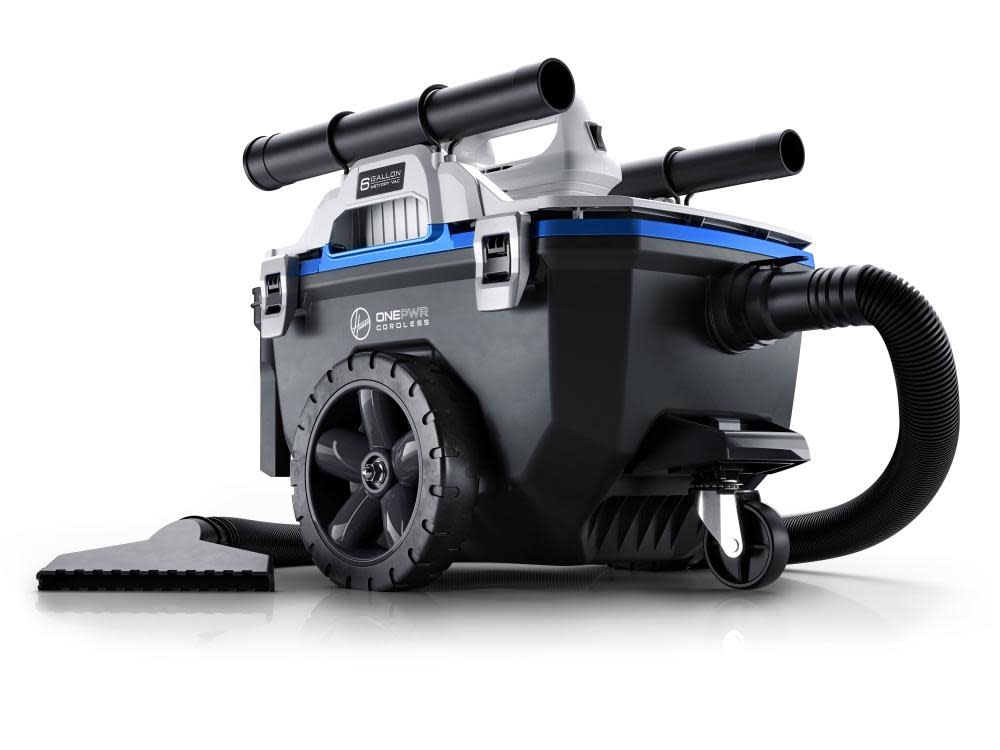 Hoover Residential Vacuum ONEPWR Utility Vacuum Cleaner Kit 20V Cordless 6 Gallon Wet/Dry - Ascmtools
