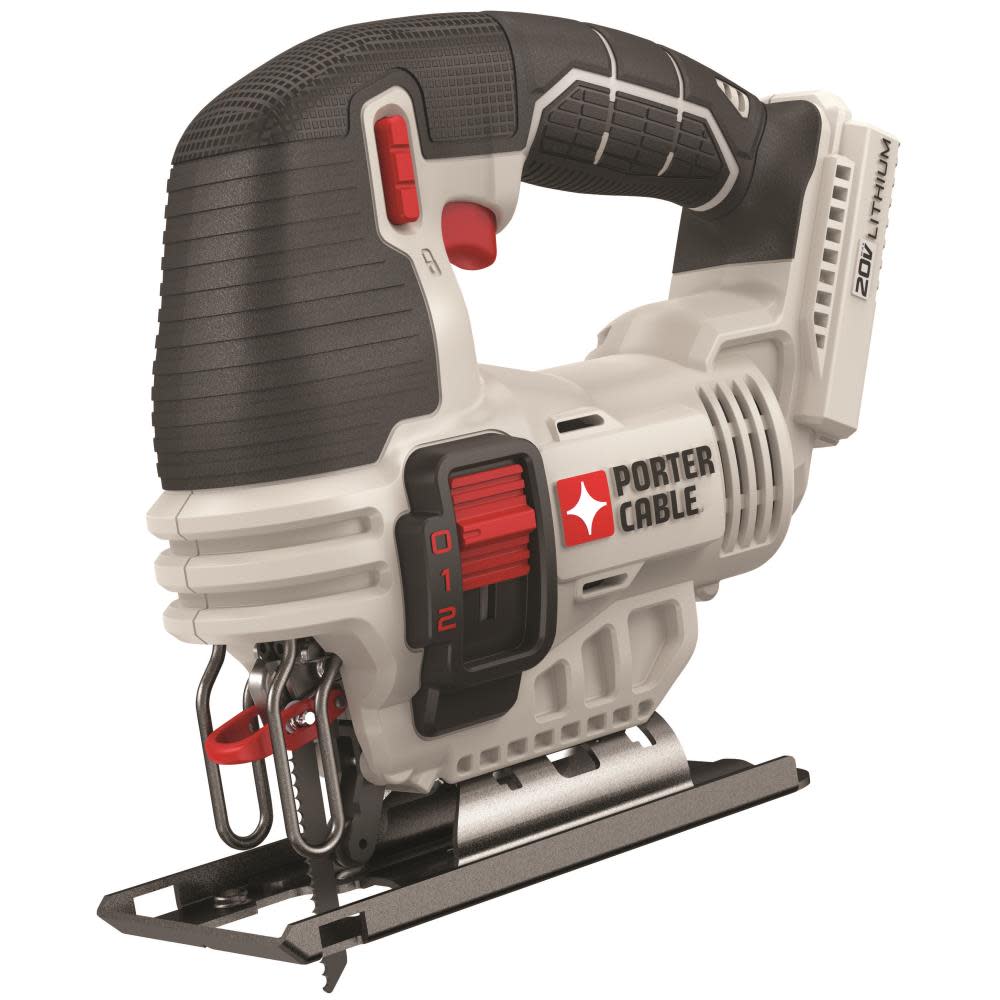 Porter Cable 20-volt MAX Variable Speed Keyless Cordless Jigsaw (Bare Tool) - Ascmtools