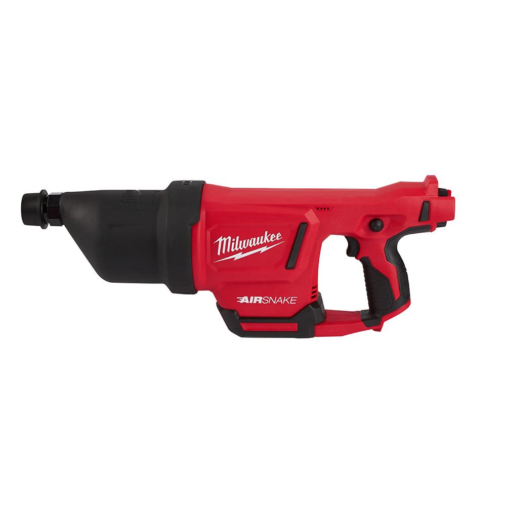 Milwaukee M12 AIRSNAKE Drain Cleaning Air Gun Bare-A - Ascmtools