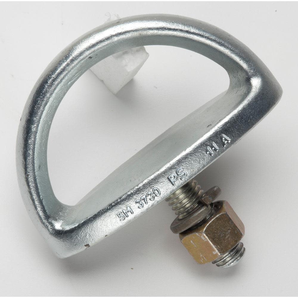 Steel D-Bolt Anchor, Integrated Bolt, Washer, Nut - Ascmtools