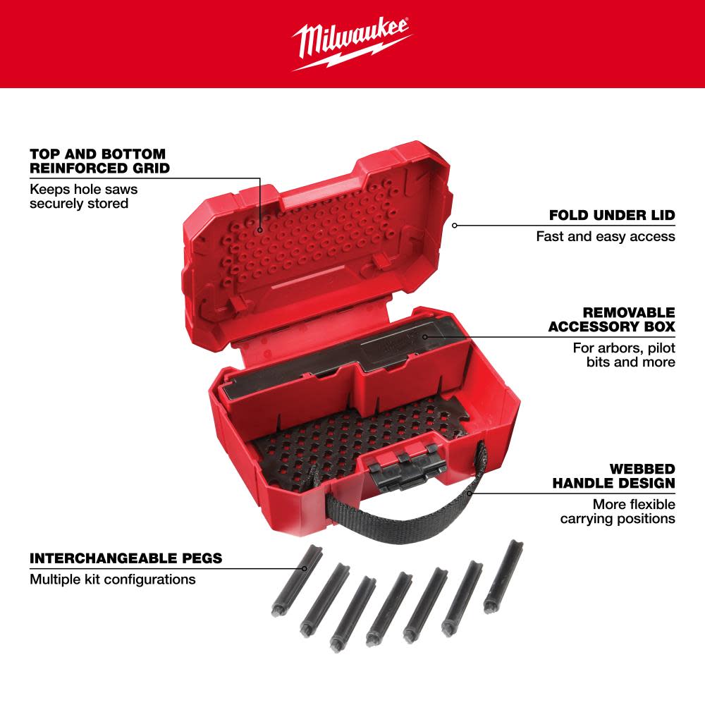 Milwaukee HOLE DOZER Bi-Metal Hole Saw Kit 17pc - Ascmtools