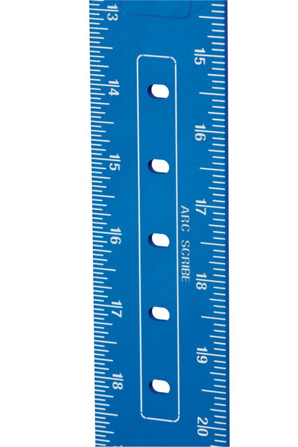 Empire Level 16 in. x 24 in. True Blue Laser Etched Framing Square - Ascmtools