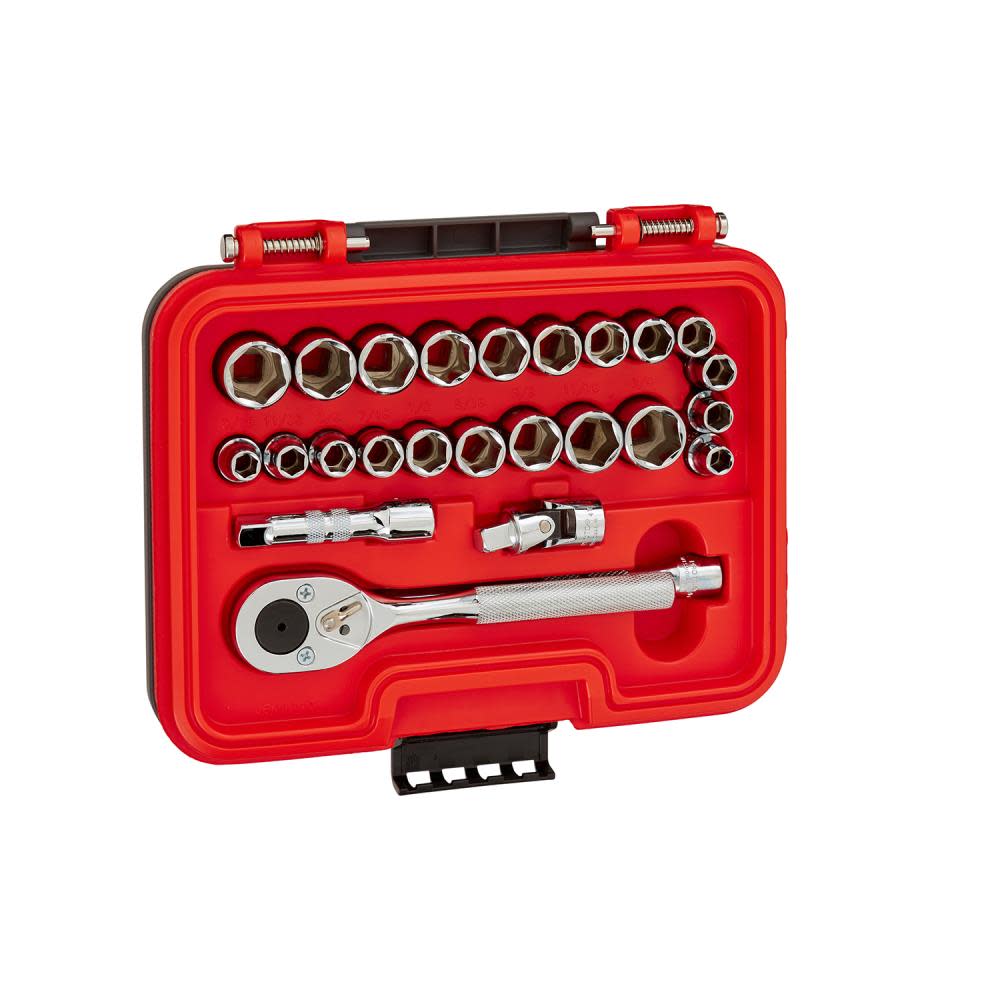 Proto Socket Set 3/8 DR 25pc SAE & MM 6PT - Ascmtools