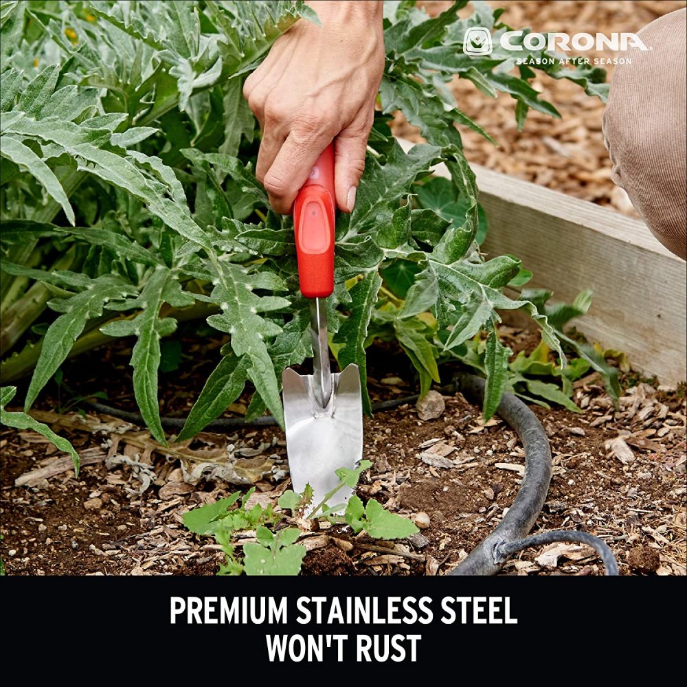 Corona Weeder 7″ ComfortGEL Premium Stainless Steel - Ascmtools