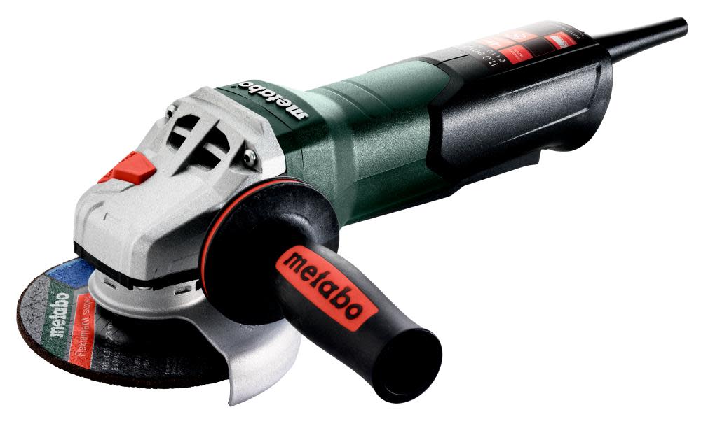 Metabo 4.5″ / 5″ Angle Grinder – 11000 RPM – 11.0 Amps with Non-Locking Paddle - Ascmtools