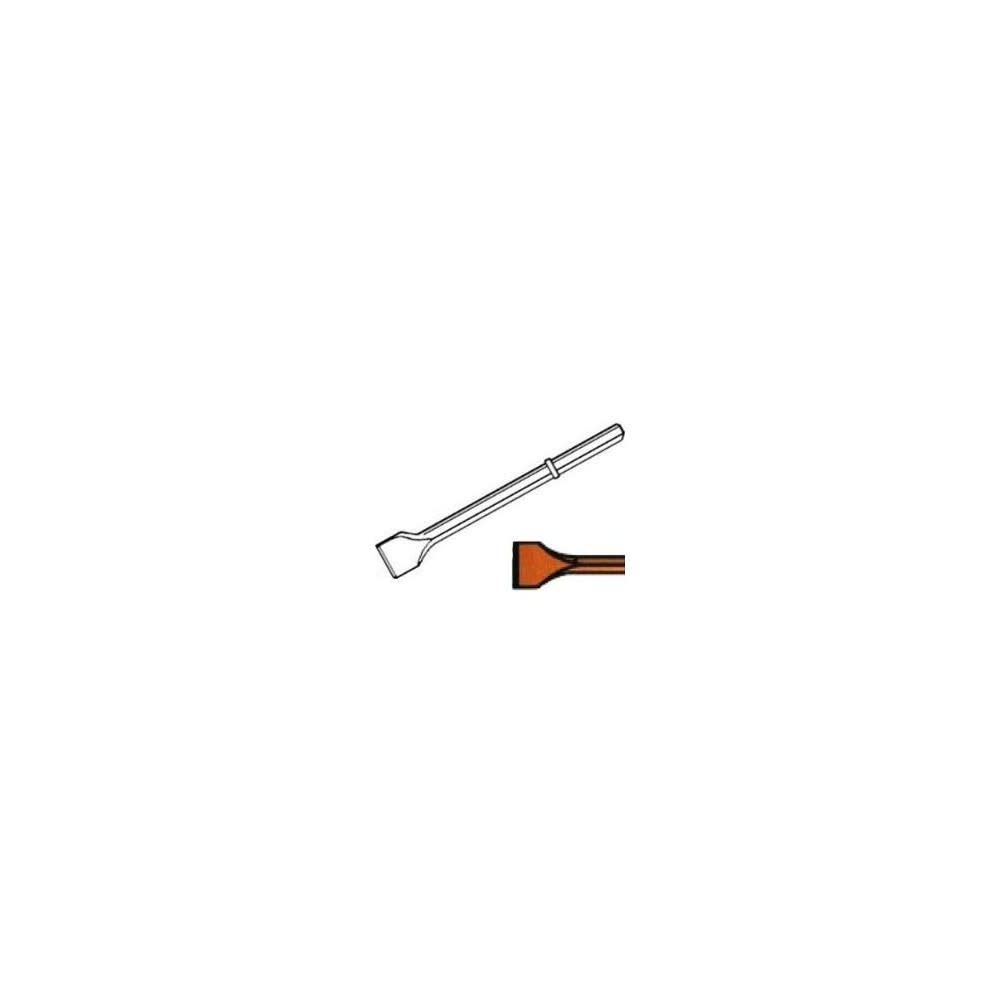 Brunner and Lay 1 1/4″ x 6″ Red Hex Shank Standard Chisel - Ascmtools