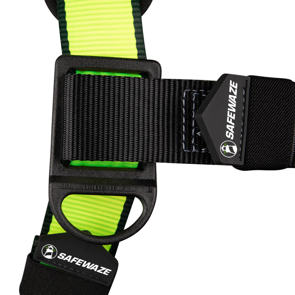 Safewaze L/XL PRO Full Body Harness with 1D MB Chest - Ascmtools
