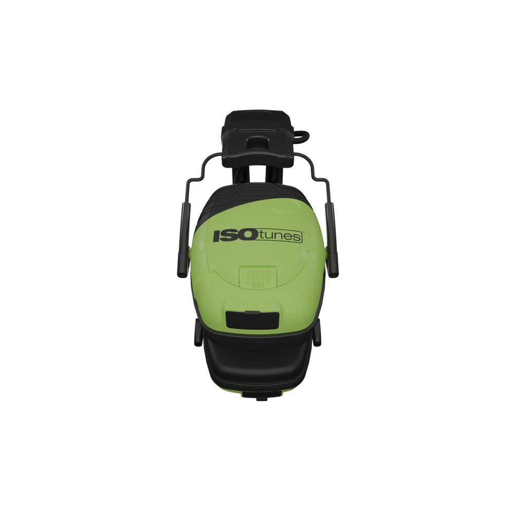 ISOtunes LINK Aware EN352 Bluetooth Earmuff Safety Green 79 dB - Ascmtools