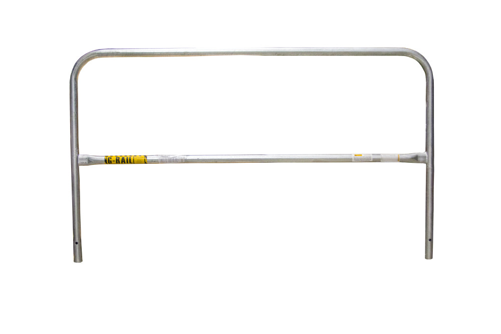 Guardian Fall Protection 6′ G-Rail Galvanized - Ascmtools